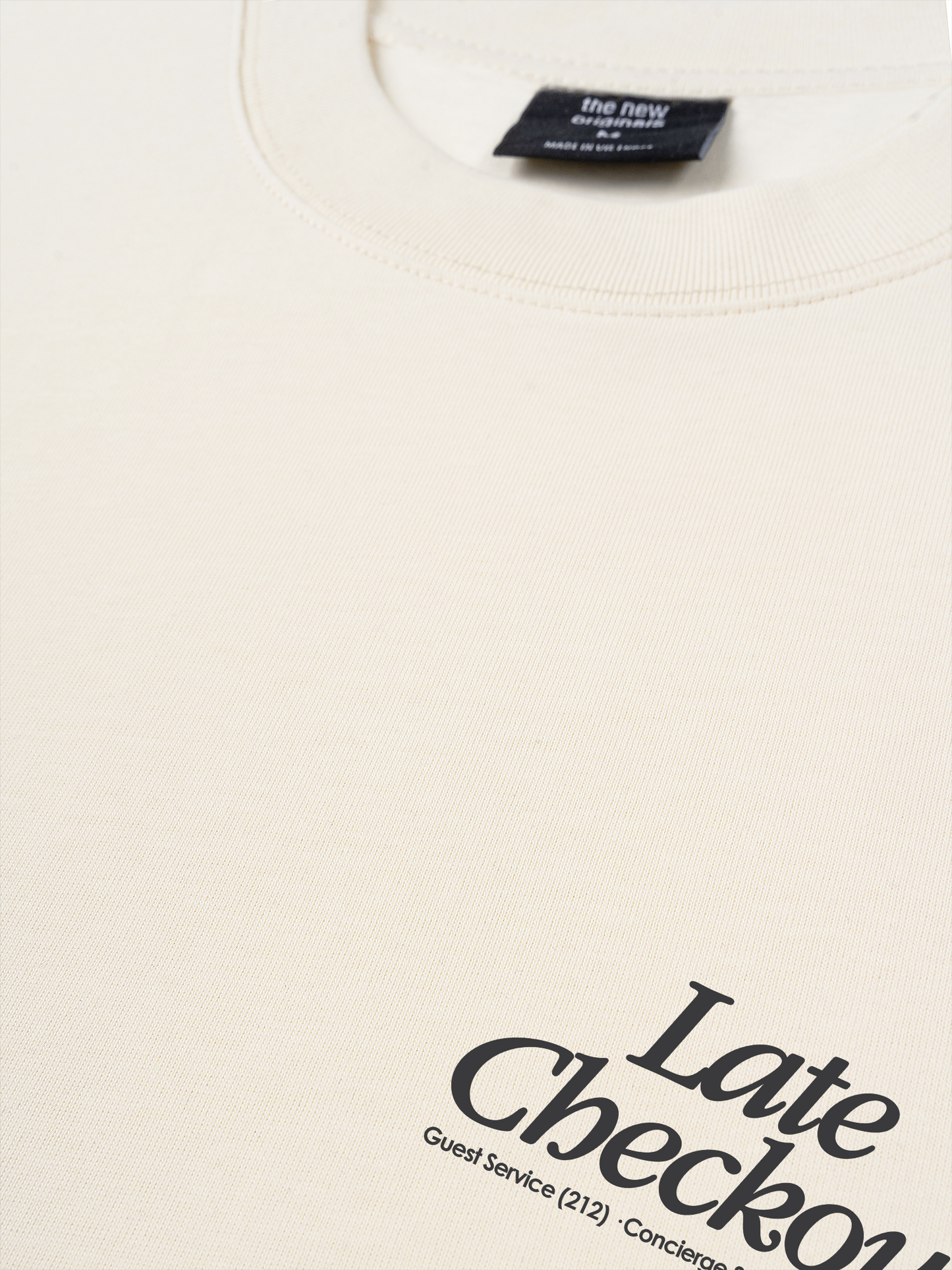 Áo Thun Relaxed Fit Late Checkout