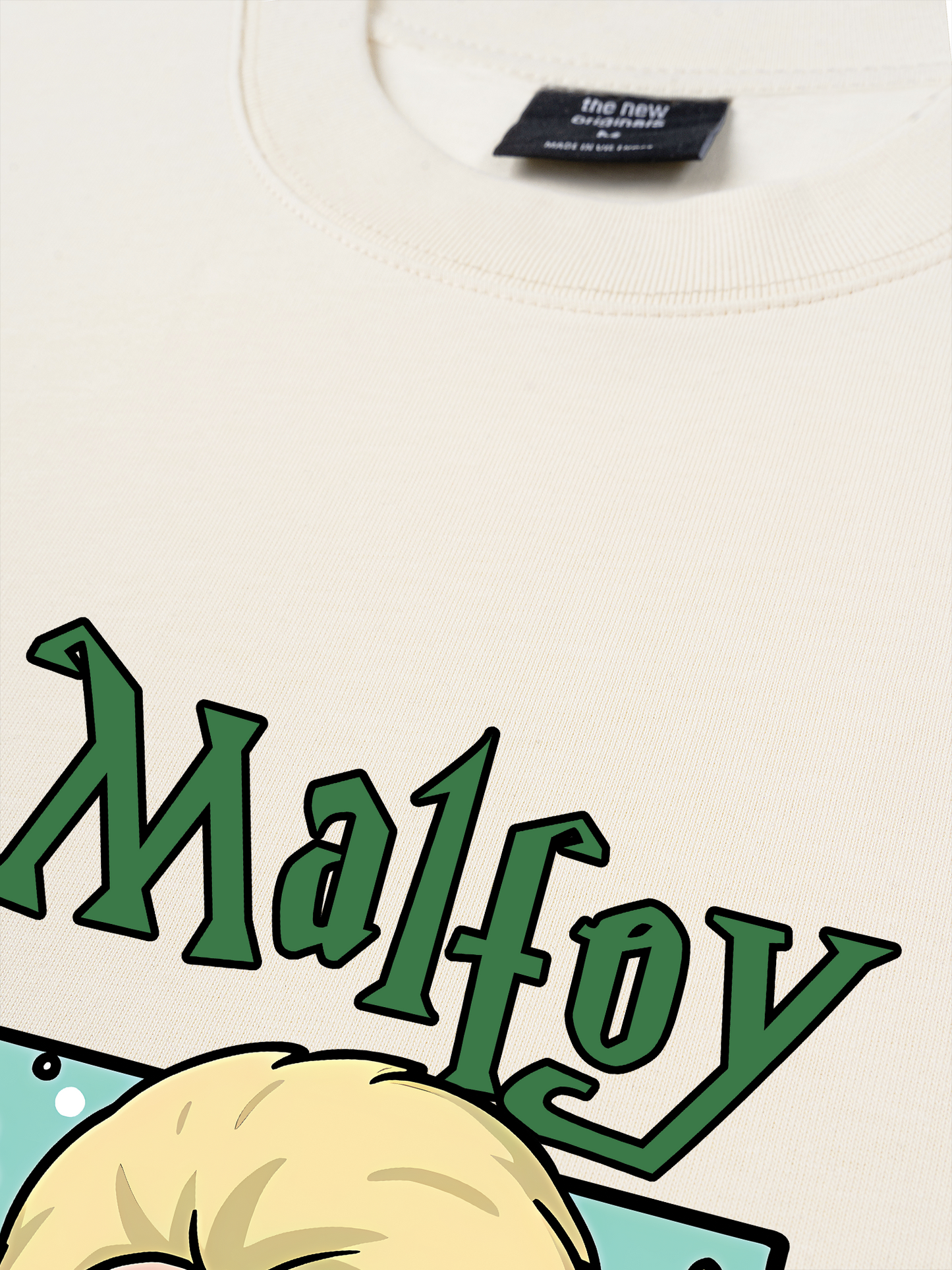 Áo Thun Relaxed Fit Harry Potter Malfoy Chibi