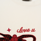 Áo Thun Relaxed Fit Couple Love You Xmas For Girl