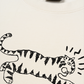 Áo Thun Relaxed Fit Tiger Sketch
