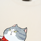 Áo Thun Relaxed Fit Funny Couple Cat