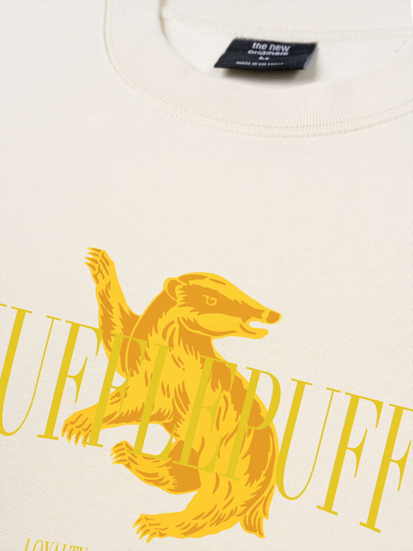 Áo Thun Relaxed Fit Harry Potter Hufflepuff