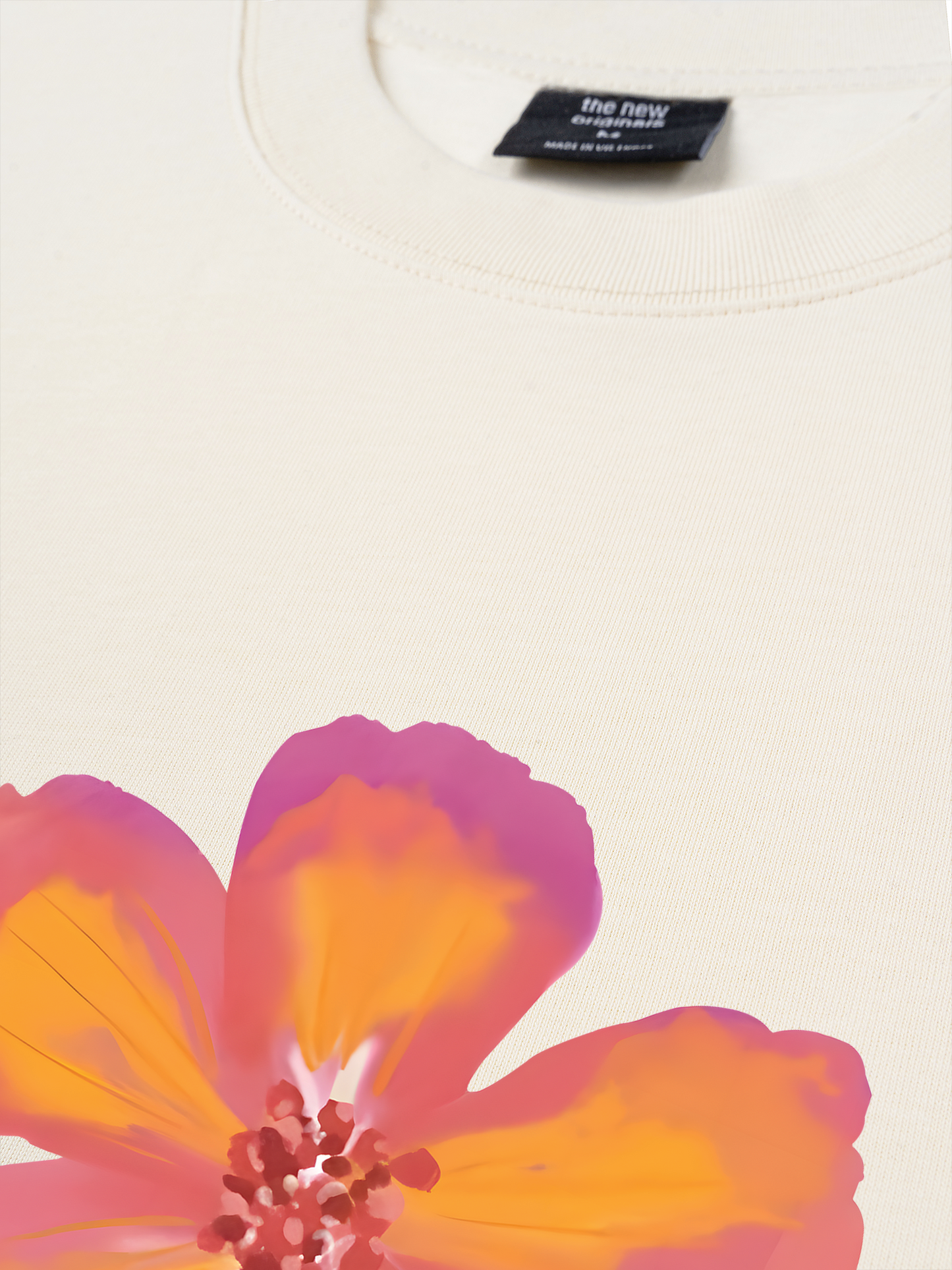 Áo Thun Relaxed Fit Summer Vibes Hawai Flower
