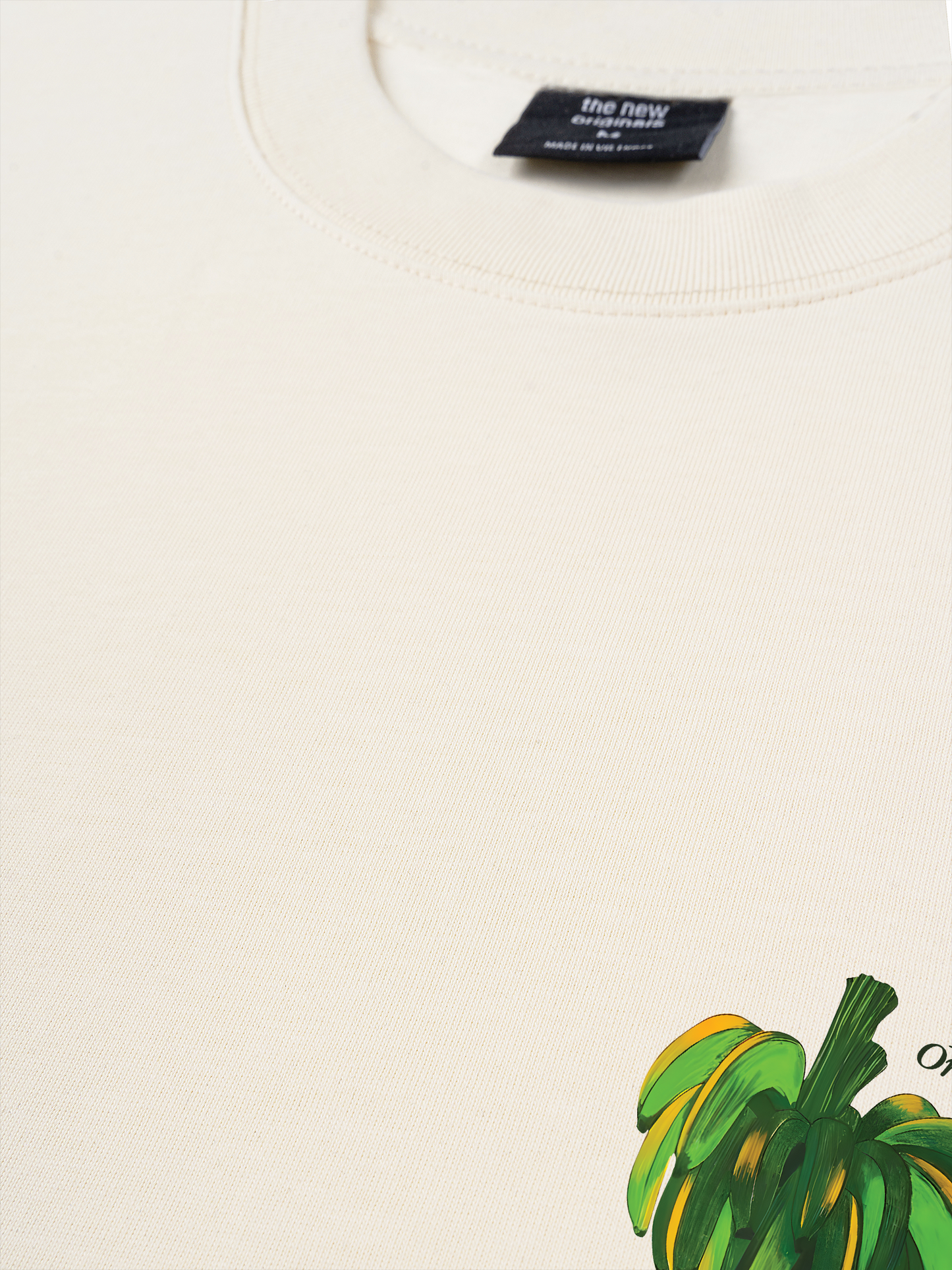 Áo Thun Relaxed Fit Summer Vibes Green Banana