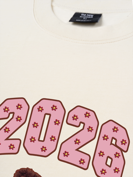 Áo Thun Relaxed Fit 2026 Pink Horse