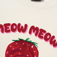 Áo Thun Relaxed Fit Meow Meow Strawberry