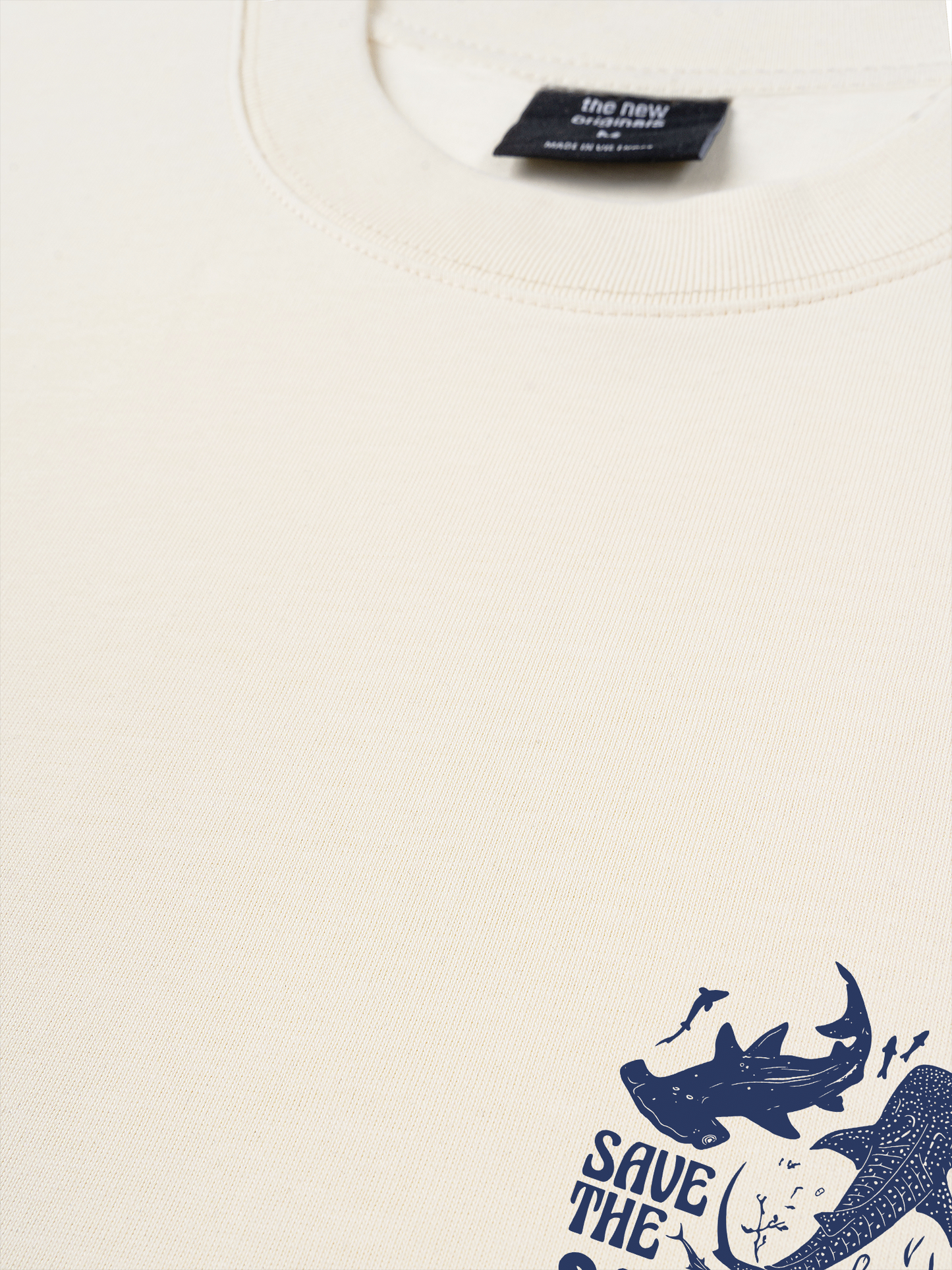 Áo Thun Relaxed Fit Ocean Save The Shark