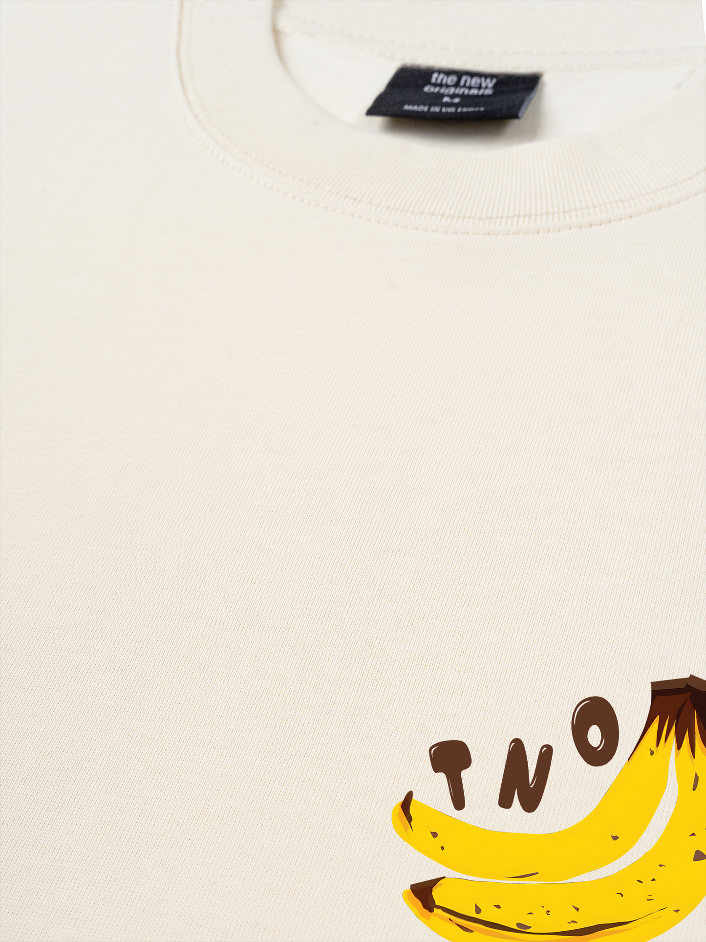 Áo Thun Relaxed Fit Summer Vibes Banana Chocolate