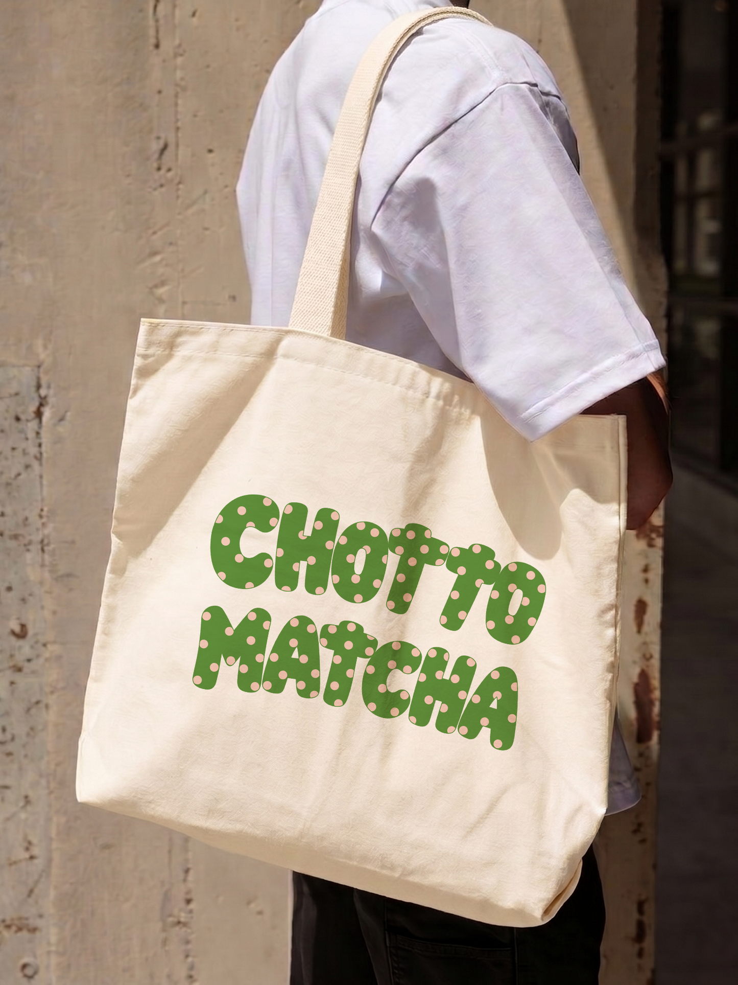 Túi Tote Chotto Matcha