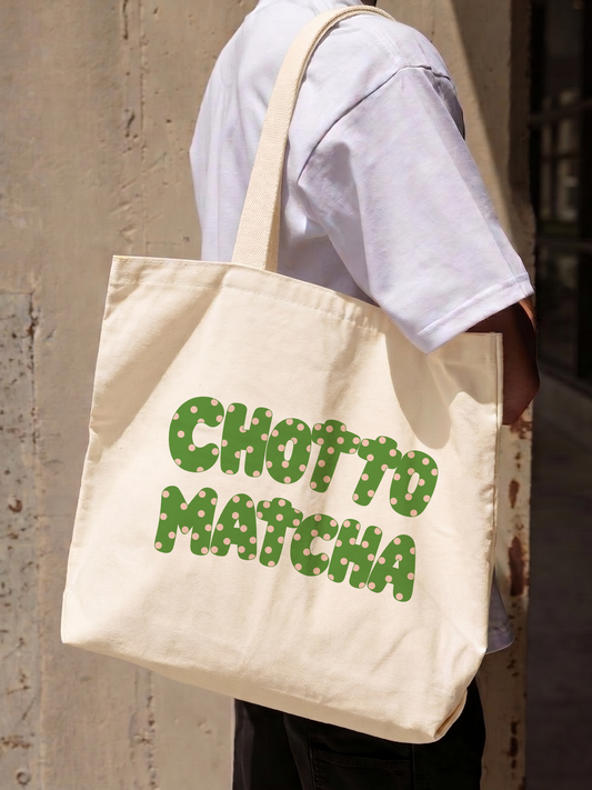 Túi Tote Chotto Matcha
