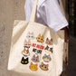 Túi Tote No Meow No Life