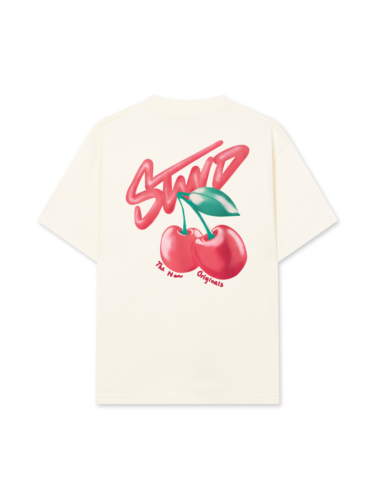 Áo Thun Relaxed Fit Summer Vibes Berry Stwd