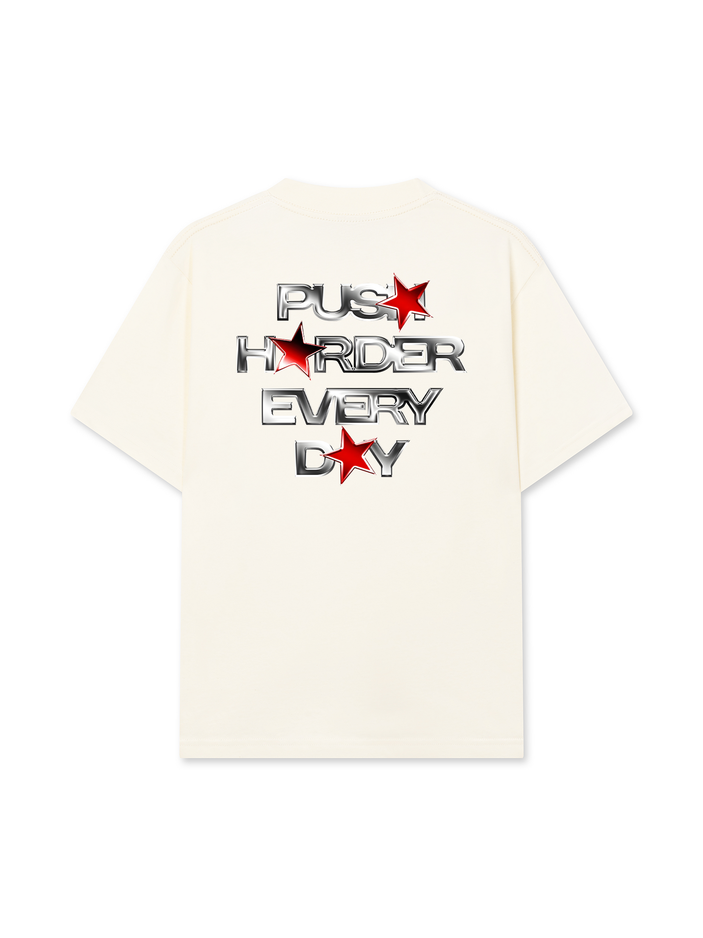 Áo Thun Relaxed Fit Push Harder Every Day