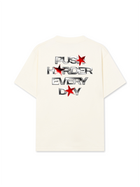 Áo Thun Relaxed Fit Push Harder Every Day