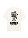 Áo Thun Relaxed Fit  Coffee & Flowers Oversized