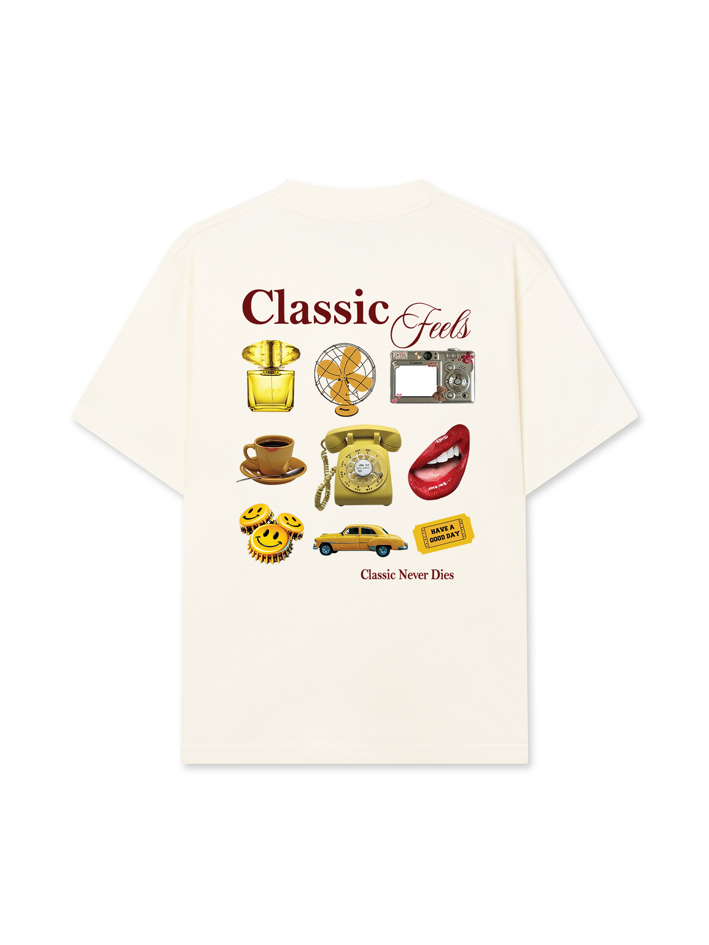 Áo Thun Relaxed Fit Classic Feels - Classic Never Dies Back in The Day