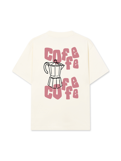 Áo Thun Relaxed Fit Coffee Coffee Coffee