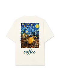 Áo Thun Relaxed Fit Coffee Vangogh