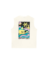 Áo Ba Lỗ Relaxed Fit Ocean Cute Shark