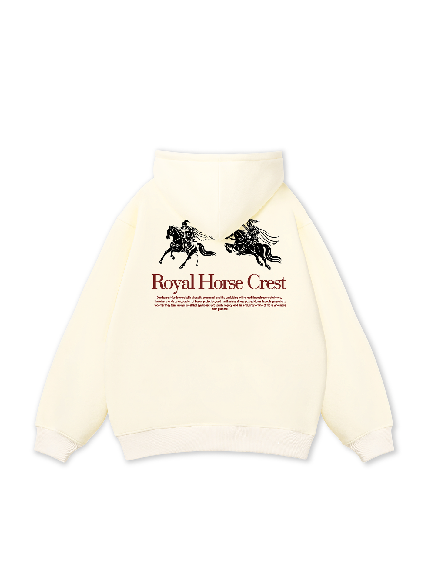 Royal Horse Crest  Hoodie