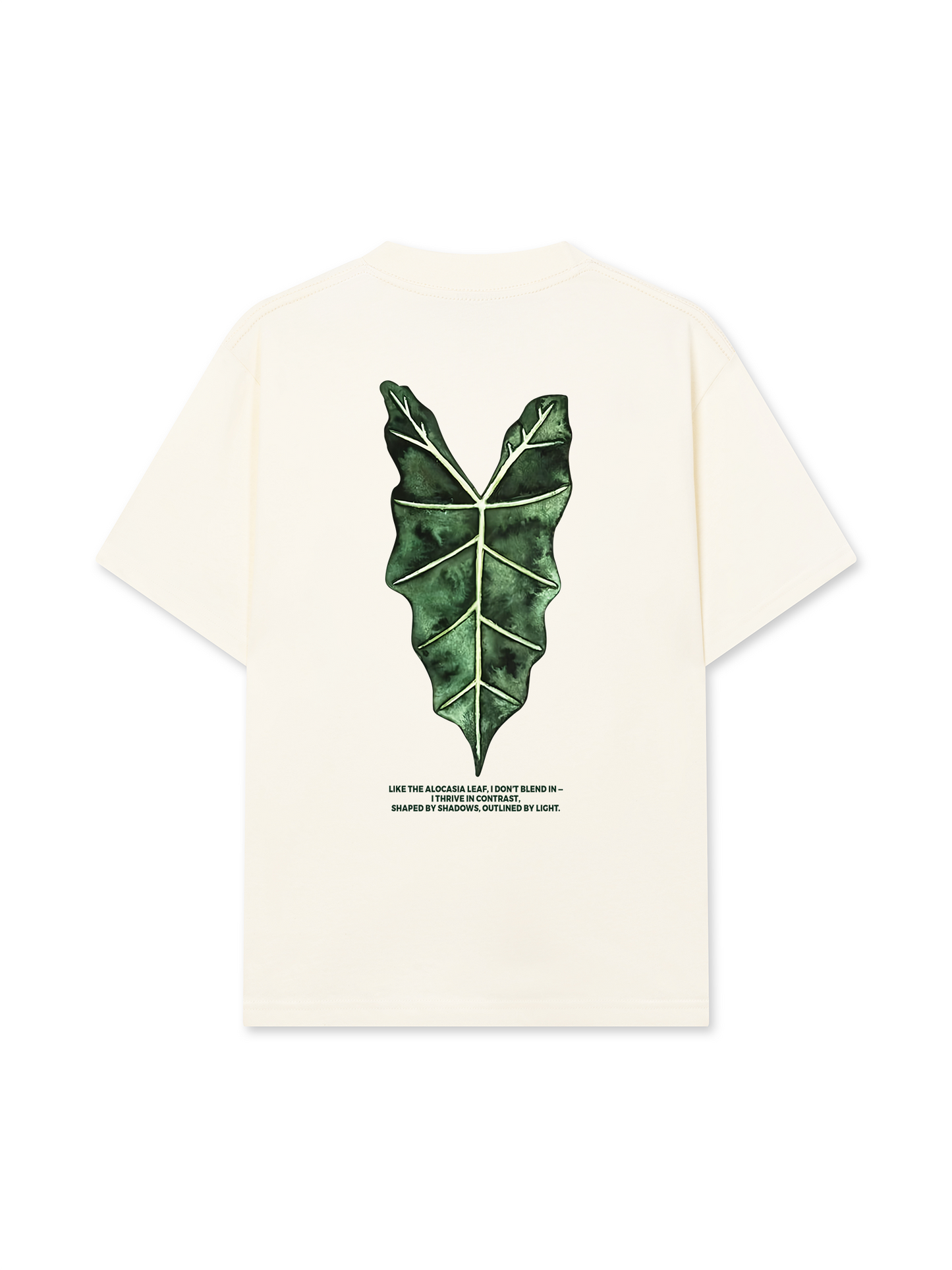 Áo Thun Relaxed Fit TROPICAL Alocasia Leaf