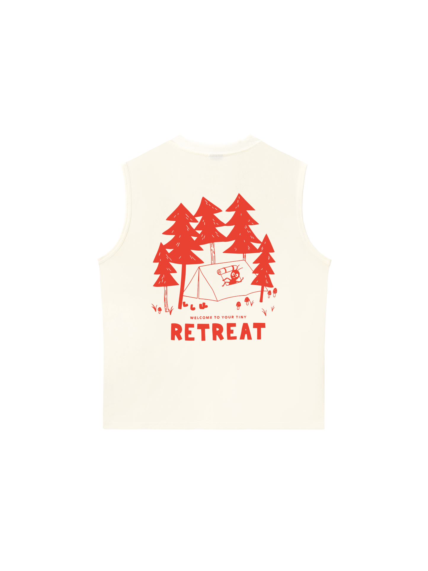 Áo Ba Lỗ Relaxed Fit Welcome to your tiny retreat