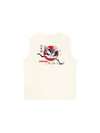 Áo Ba Lỗ Relaxed Fit Japan Spirit Red Crowned Crane