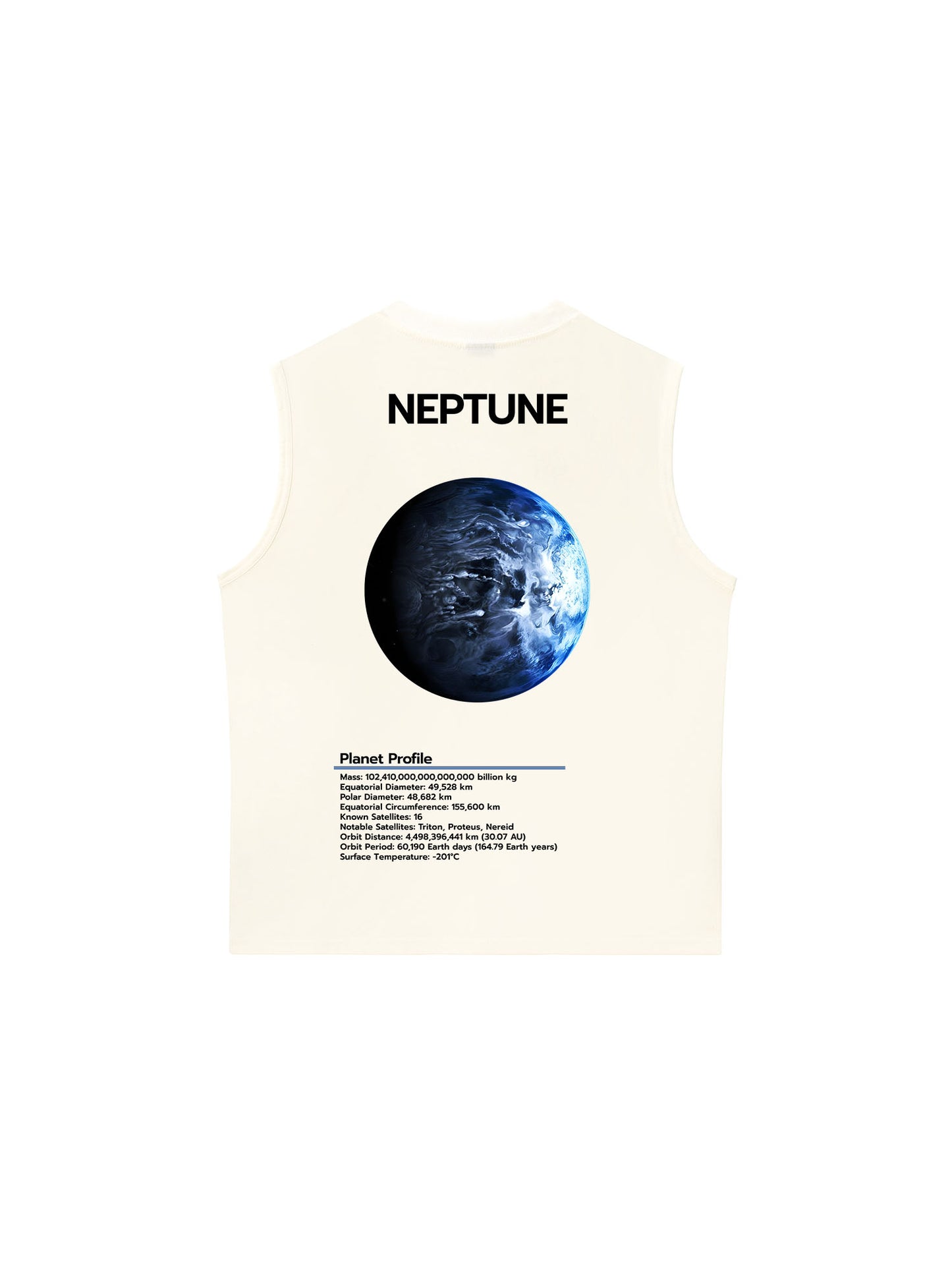 Áo Ba Lỗ Relaxed Fit The Planet Profile Neptune
