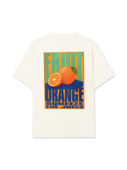 Áo Thun Relaxed Fit Summer Vibes Orranges Juice