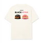 Áo Thun Relaxed Fit Sweet Pastry Black Pink