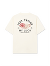 Áo Thun Relaxed Fit Just Trying My Luck