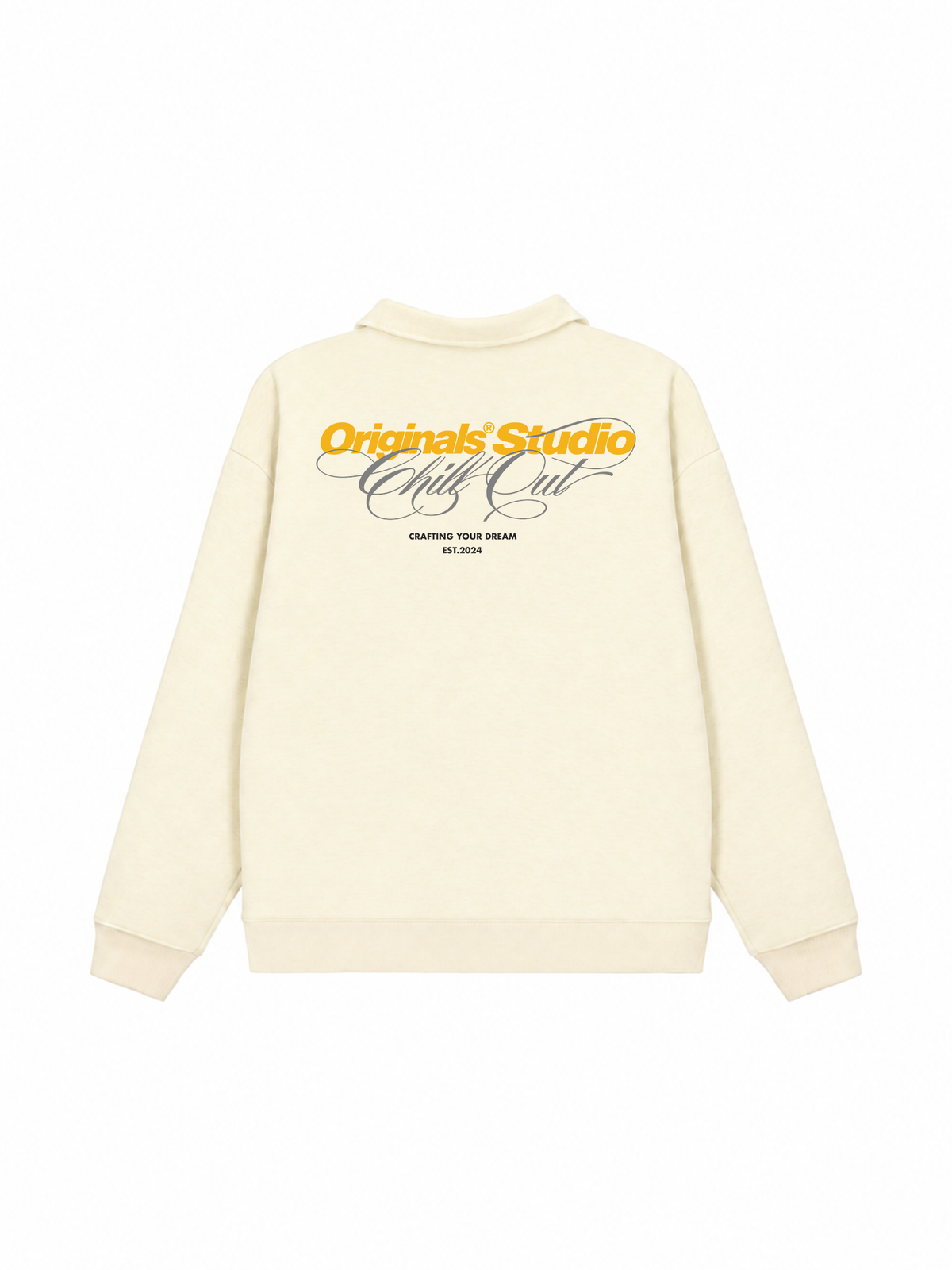 Áo Sweater Polo Nỉ Hai Da  Originasl Studio Chill Out