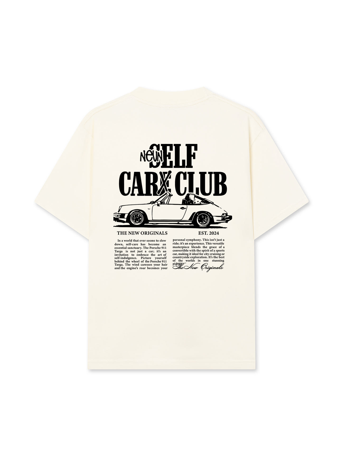 Áo Thun Relaxed Fit Neun (S)elf Car(e) Club