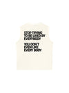 Áo Ba Lỗ Relaxed Fit Life Vibe Be Yourself