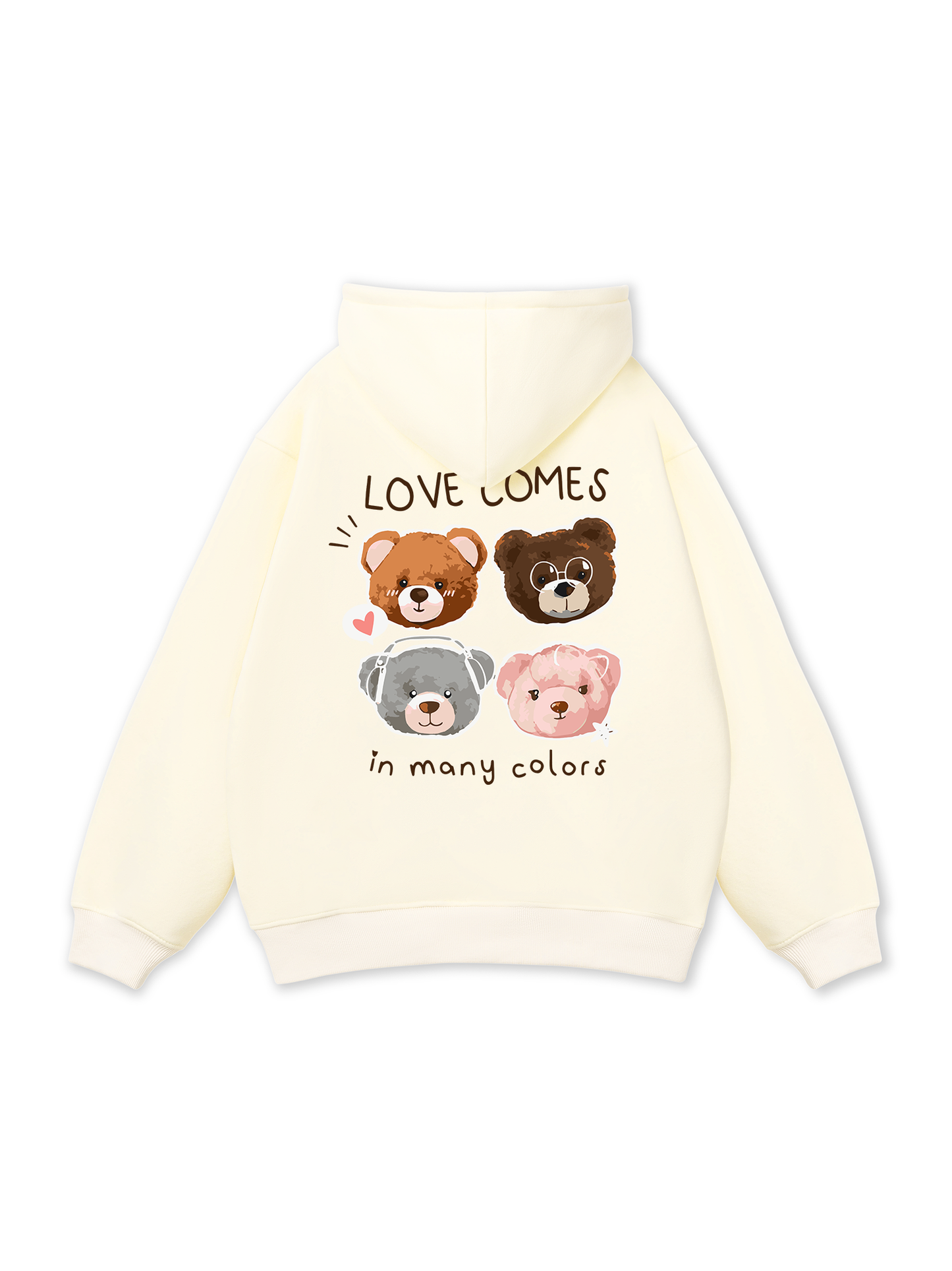 Love Comes In Many Colors Hoodie