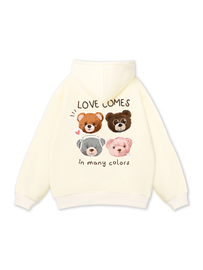Love Comes In Many Colors Hoodie
