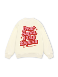 Dear Santa I Can Explain Sweater