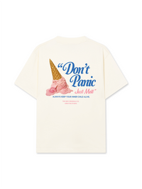 Áo Thun Relaxed Fit Don't Panic Just Melt