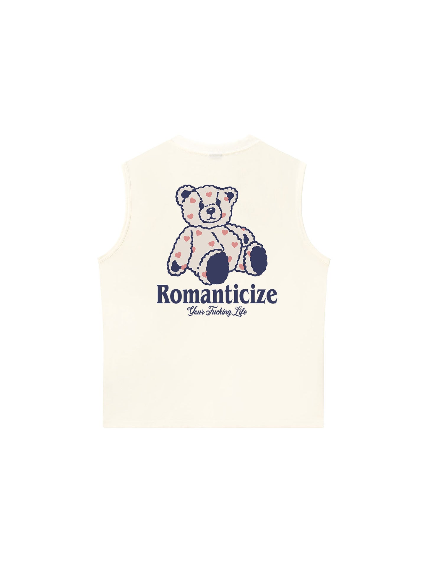Áo Ba Lỗ Relaxed Fit Romanticize Teddy