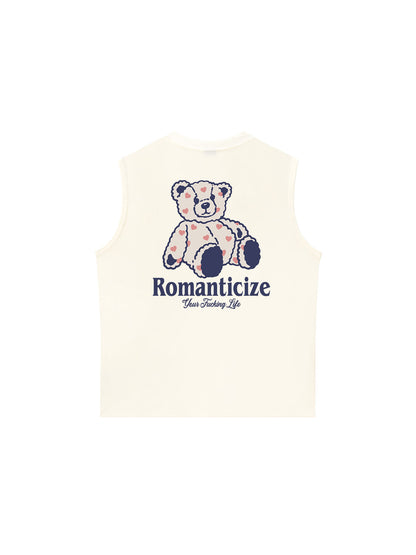 Áo Ba Lỗ Relaxed Fit Romanticize Teddy