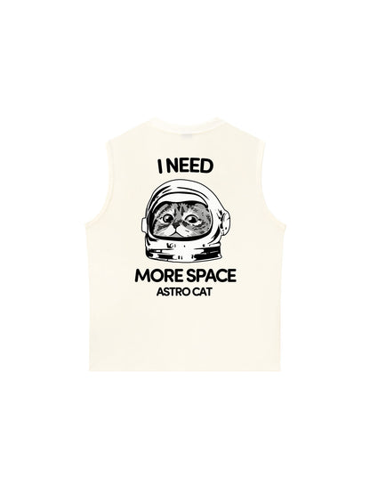 Áo Ba Lỗ Relaxed Fit Astro Cat