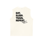 Áo Ba Lỗ Relaxed Fit Eat Sleep Train Repeat
