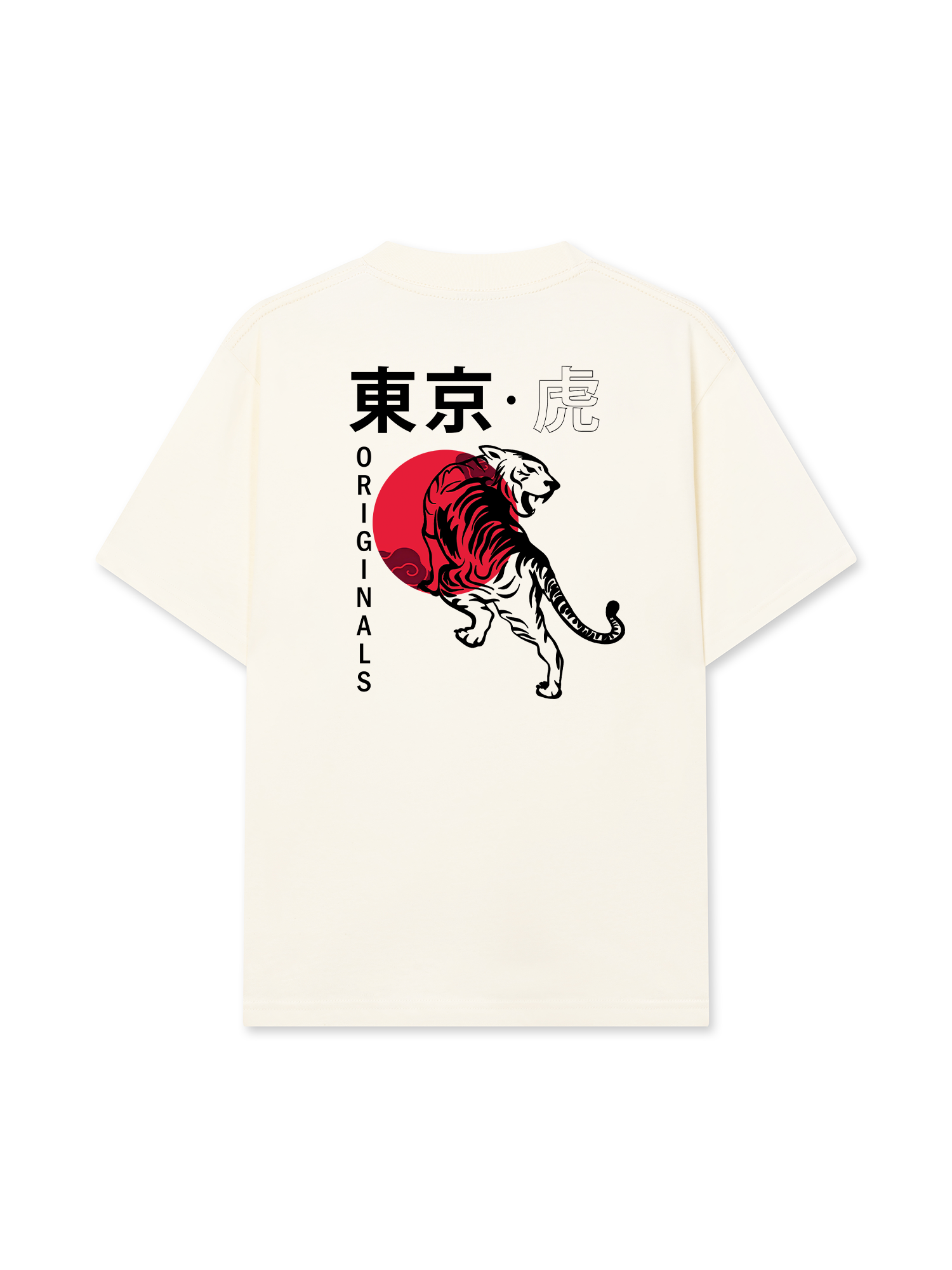 Áo Thun Relaxed Fit Janpan Spirit Tokyo Tiger