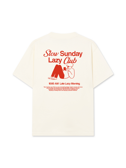 Áo Thun Relaxed Fit Slow Sunday Lazy Club