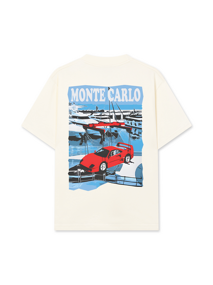 Áo Thun Relaxed Fit CAR Monte-Carlo