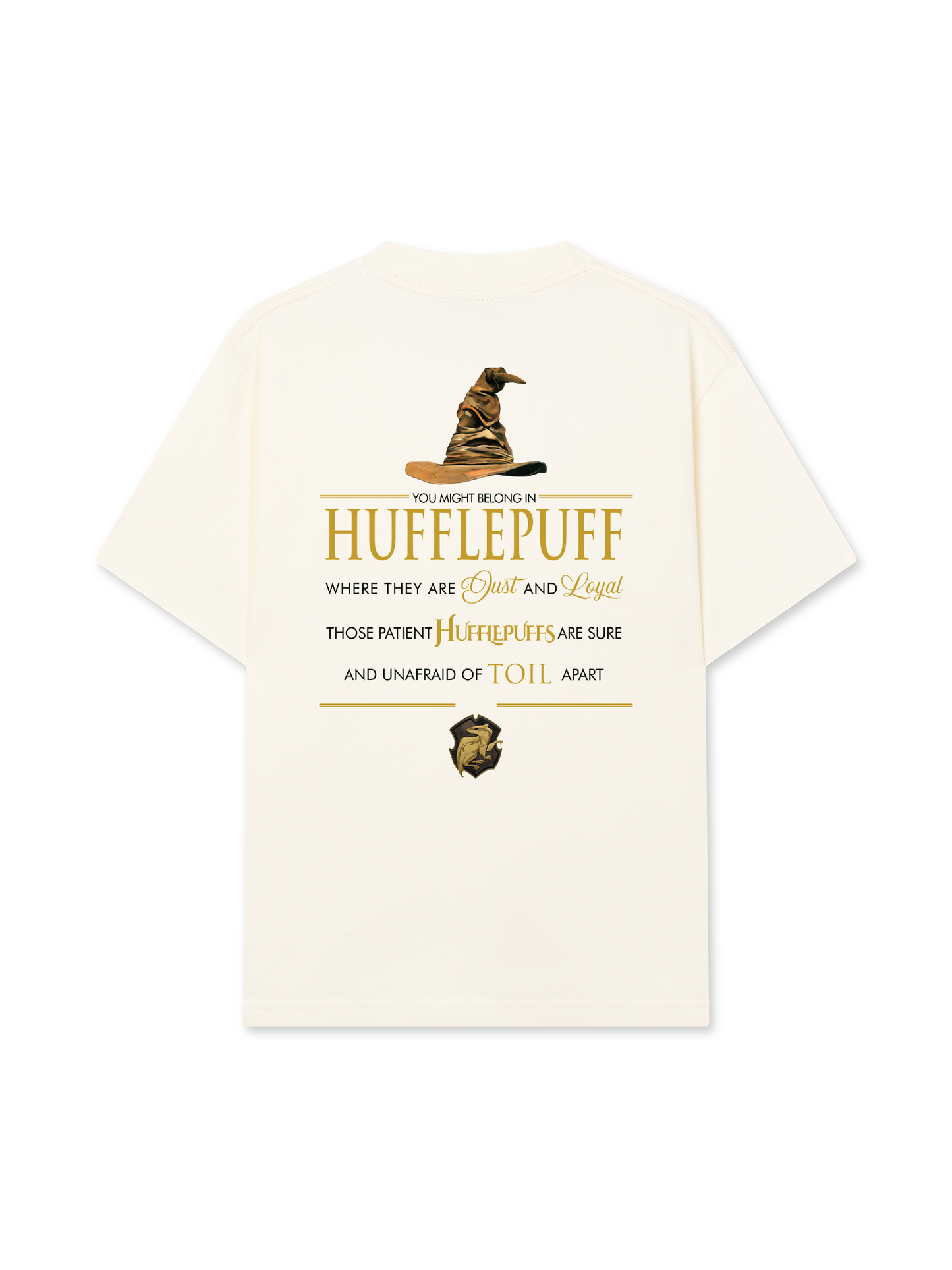 Áo Thun Relaxed Fit Hufflepuff Chosen