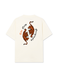 Áo Thun Relaxed Fit Japan Spirit Orange Tigers