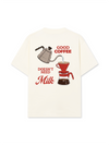 Áo Thun Relaxed Fit Good Coffee Doesn't Need Milk