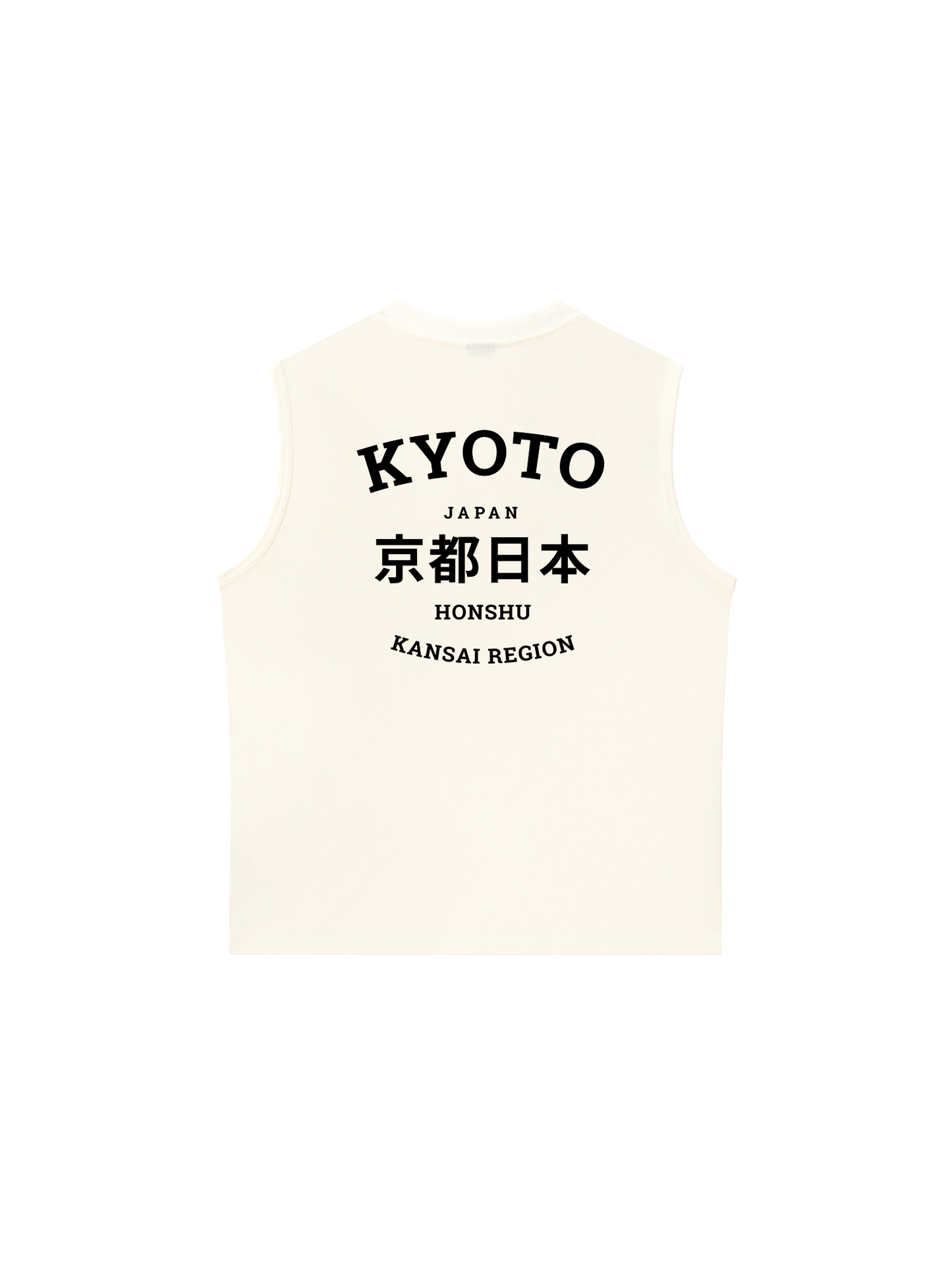 Áo Ba Lỗ Relaxed Fit Kyoto Japan
