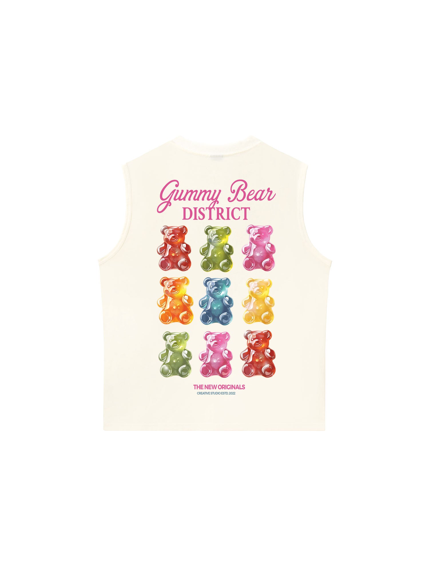 Áo Ba Lỗ Relaxed Fit Gummy Bear District